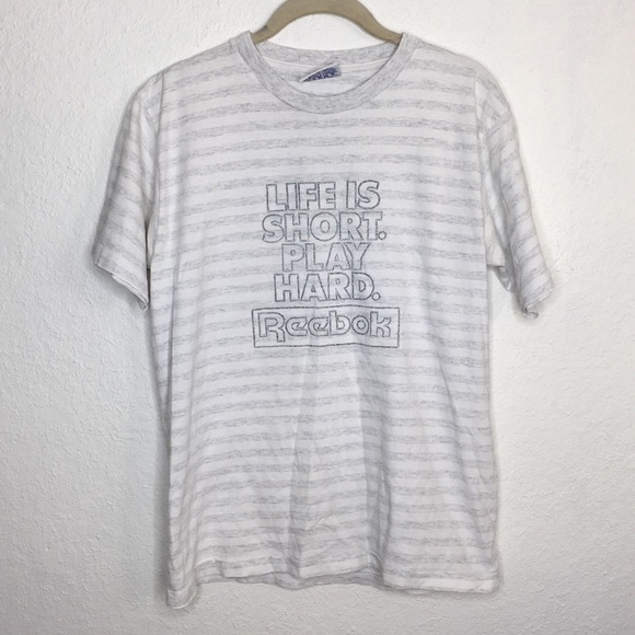 Reebok Other - Reebok Vtg Graphic Embroidered Tee Sz Medium
